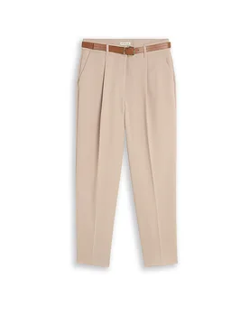 Pantalón de negocios 7/8 beige 36/L28 - Tom tailor - FashionsVida