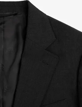 Americana de hombre regular lisa de lana - Scalpers - FashionsVida