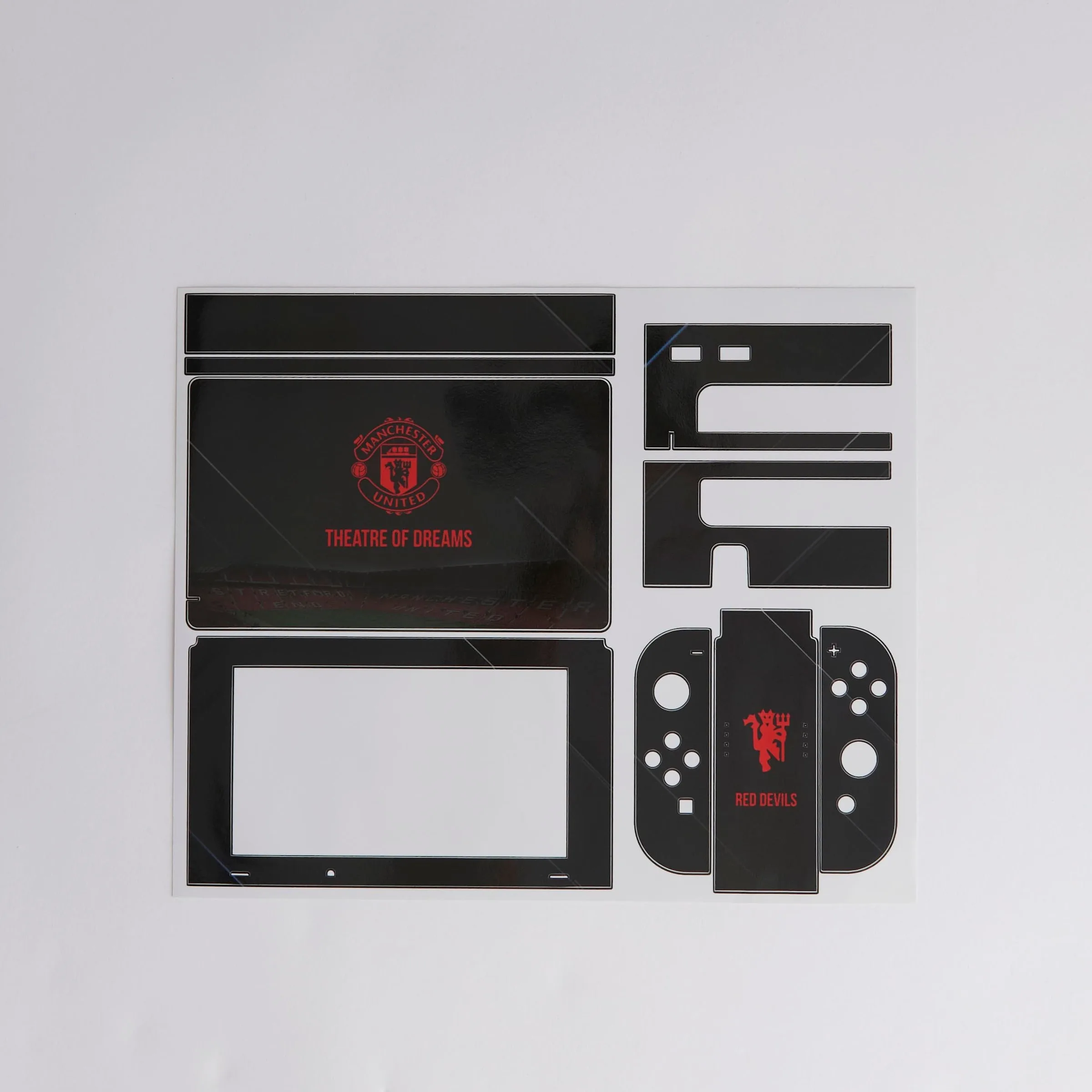 Manchester United Nintendo Switch (Original)Skin Bundle Black - Sports Merchandise - FashionsVida