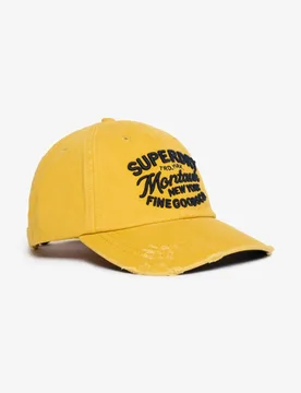 Superdry Damen Vintage Applique Baseballkappe Yellow - Größe: 1Größe - 29.99 - FashionsVida