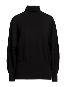 Rollkragenpullover Damen Schwarz 32,34,36,38,40 Damen