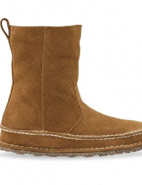 Para mujer. 1023645 Botas Lahti Ante (Ajuste Estrecho) (37), Plano, Ninguno, Casual