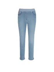 Jeans PAMINA 6/8 azul 48 (kurz)