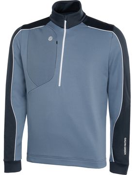 Layer Dave 1/2-Zip, dunkelblau/navy xxl