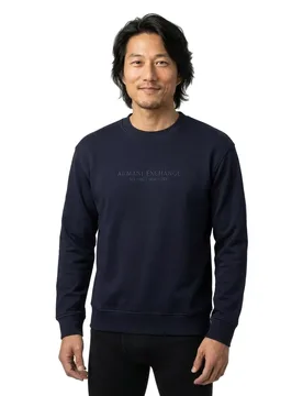 Exchange Felpa Xm00128_af2093 Deep Navy XS - Armani - FashionsVida