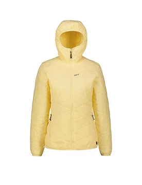 Iso-giacca da donna Ithari con cappuccio reversibile crema XL - Meru - FashionsVida