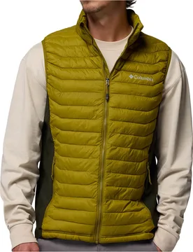 Powder pass hybrid chaleco outdoor hombre Verde (XL) - Columbia - FashionsVida