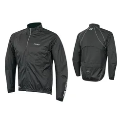 Giacca antivento bici X64 nero