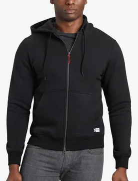 Chrome Felpa Con Zip Issued Black