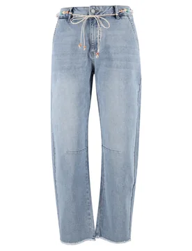 Barrel stretch denim female - S - FashionsVida