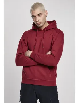 Felpa Con Cappuccio Blank Bordeaux S