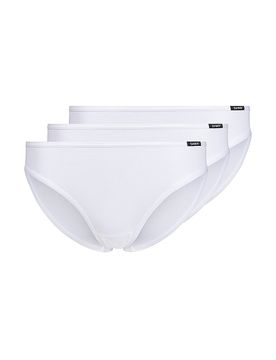 Slip 3er Pkg. COTTON ESSENTIALS weiß weiss 40 damen