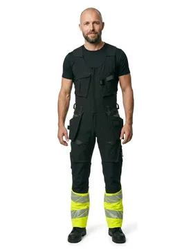 Combinaison Accelerate Safe 19169 Black / Hi-Vis Yellow 56