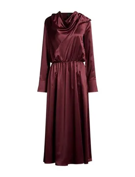 Vestido largo Mujer Ciruela 36,38,40 Mujer - PINKO - FashionsVida