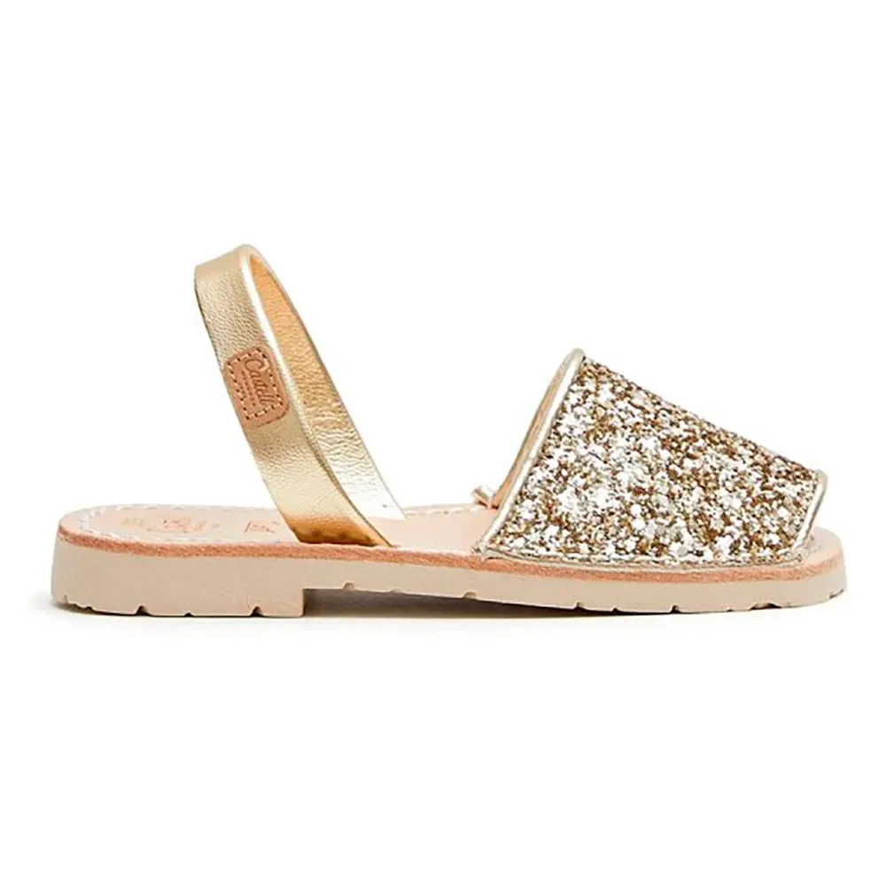 Sandali Menorchini 1097 Iker Gliter Mk Gold EU 25 - Castell - FashionsVida