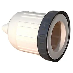 Plug Cover Cap White One Size unisex