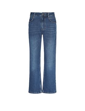 Jeans Straight Fit blau 42 damen