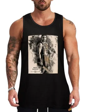 Paul Mescal Gladiator 2 Tank Top Art Print Tank Top Creative Graphic Sleeveless Shirt - Aliexpress - FashionsVida