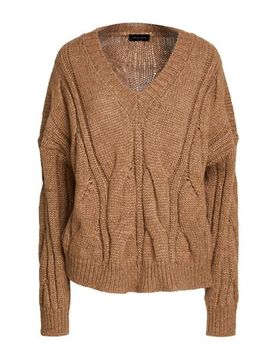 Pullover Mujer Camel L,M Mujer