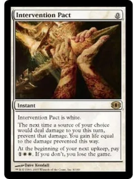 Intervention Pact (foil) Future Sight - Magic: The Gathering - FashionsVida