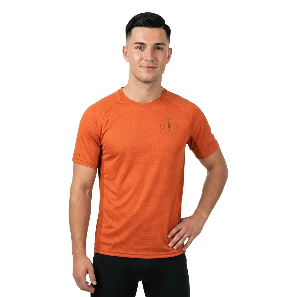 Maglia Da Enduro A Maniche Corte Trail Flow Pro Braze Orange - Scott - FashionsVida