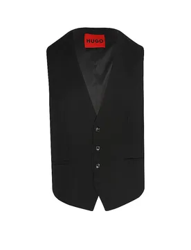 HUGO Anzugweste VIN253X-MH schwarz 52 herren - Hugo Boss - FashionsVida