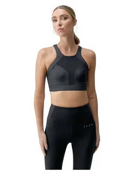 Top De Sport à Maintien Moyen-élevé Luana Black XL - Born Living Yoga - FashionsVida