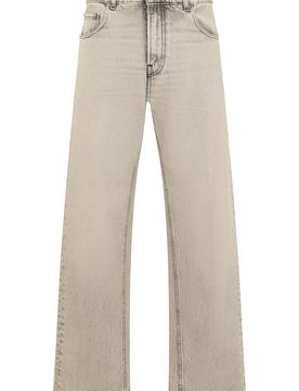 Loose Fit Straight Jeans for Women