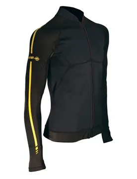 Rash Guard Manches Longues Zippé Atoll Limited Edition 2 Mm Black XS