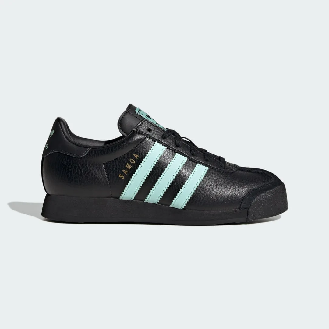 Scarpe Samoa 38 Core Black / Clear Mint / Gold Metallic - Adidas - FashionsVida