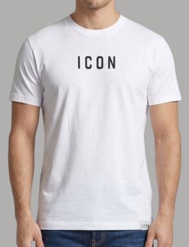 Maglietta Cotone Uomo - Girocollo con Logo Centrale