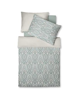 Ropa de cama de satén CLASSIC B 70x90cm/140x200cm Aqua verde