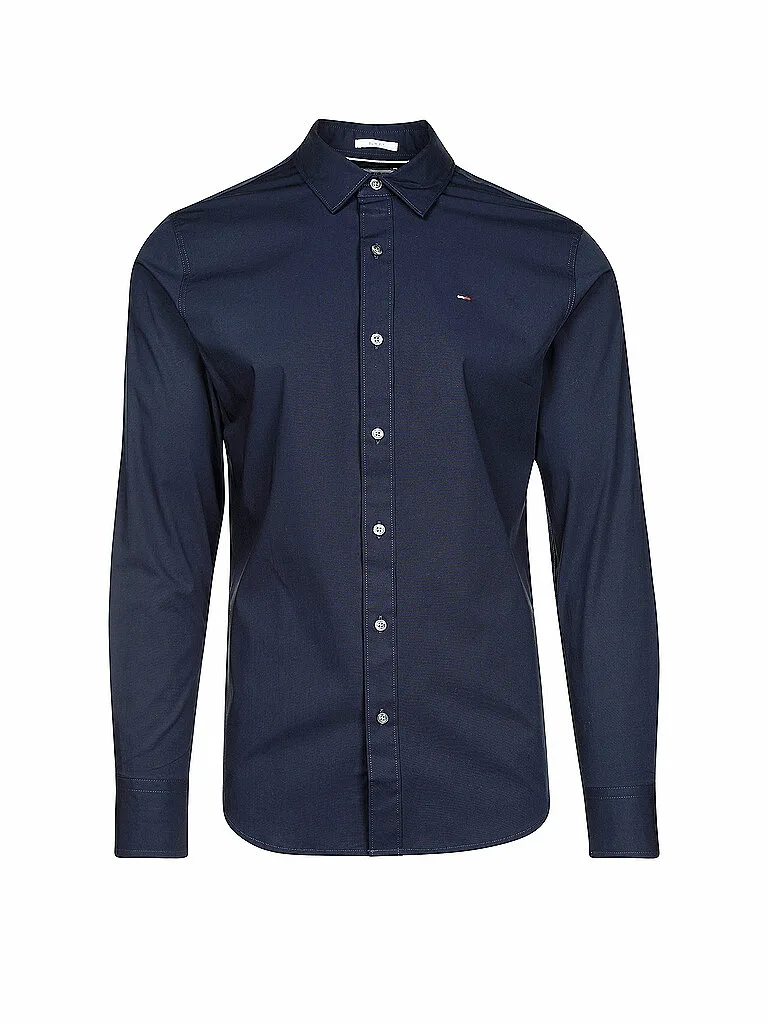 Camisa Slim Fit SABIM azul L - Tommy Jeans - FashionsVida