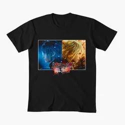 Final Fantasy Type-0 Logo and Characters Gift T shirt for RPG gamer 100% cotton Short Sleeve Graphic Clothes All size tops S-6XL