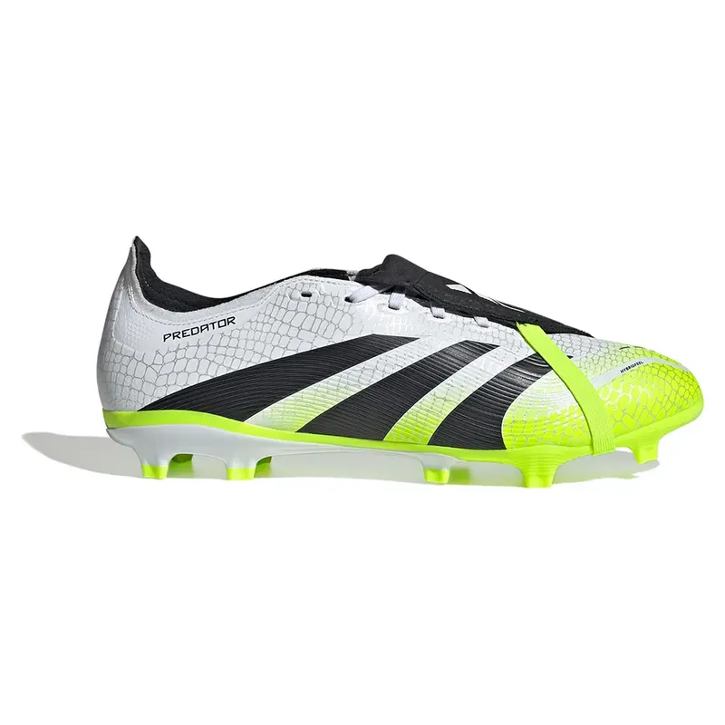 Chaussures De Football Predator League Fold-over Tongue Fg/mg Ftwr White / Core Black / Lucid Lemon EU 44 2/3
