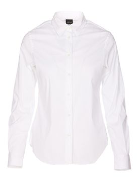 Camicia in cotone elasticizzato