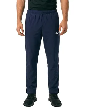 Pantalon Teamrise Sideline Peacoat / White S - Puma - FashionsVida