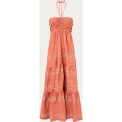 Vestido largo Saskia de algodón