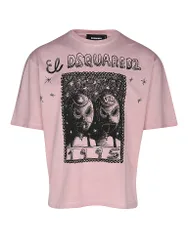 DSQUARED2 T-Shirt rosa XL herren