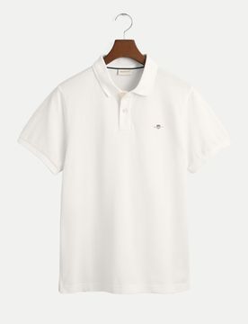 Regular-Fit Poloshirt Weiß 3XL