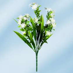 Künstlicher Sommerstrauß weiß