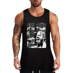Bruce Buffer It's Time Tank Top Solid Tone Tank Top Simple Casual Everyday Wear