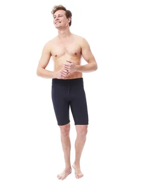 Short Thermique Neoprene Legs 2 Mm Black 3XL
