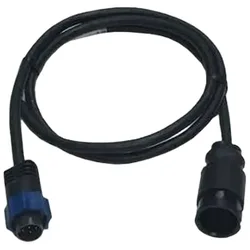 Adapter Cable For Chirp Transducer To Navico Blue Fishfinder Connector 1 M 12 Mm Black One Size unisex