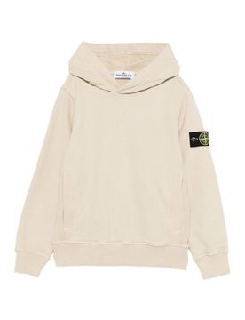 Felpa con cappuccio in cotone