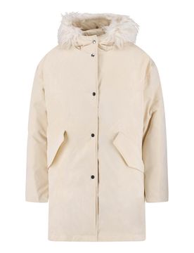 Jil Sander Parka Con Pelliccia Faux