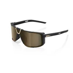 Eastcraft Soft Tact Black Soft Gold Mirror Hiper Lens Sunglasses Black / Gold One Size unisex