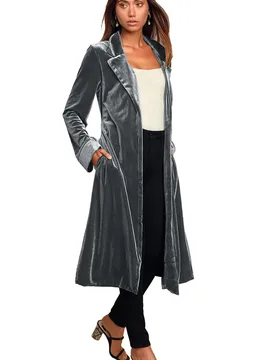 Canary Long Windbreaker Women's New Autumn Casual Coat Jackets Women Gray/Yellow/Black Trench - Aliexpress - FashionsVida