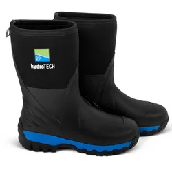 Hydrotech Wellie Boots Black / Blue UK 12 Men