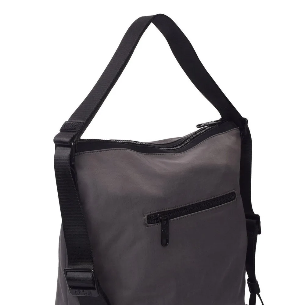 Bolso de hombro maze mochila color gris - Kcb - FashionsVida